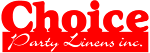choice party linens logo