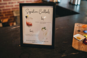 his and hers cocktail sign