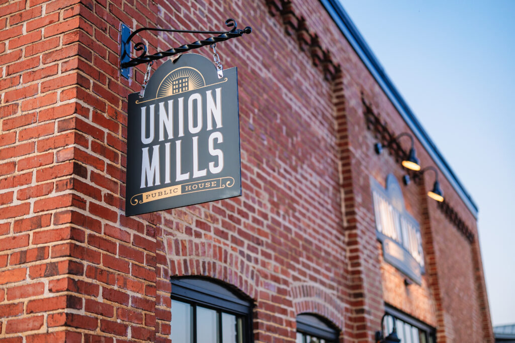 exterior of the Union Mills Public House wedding venue