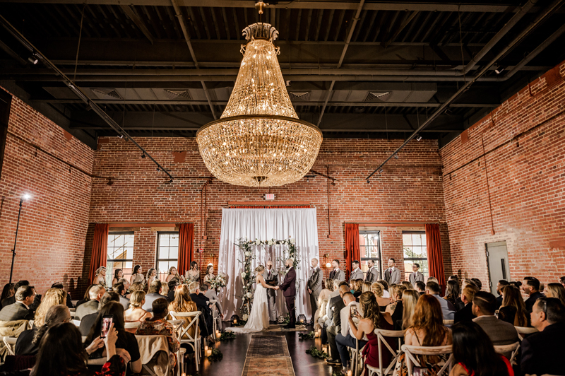 Beautiful wedding aesthetic at Union Mills